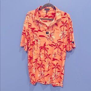 Bad Birdie Patterned Polo